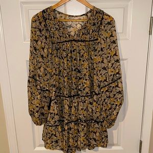 Free people babydoll dress, Size XS